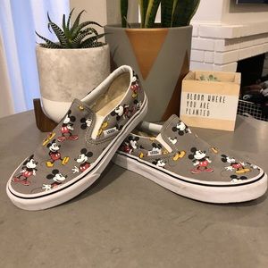 Limited edition Disney slip on Vans